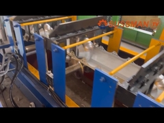 Ridge Cap Roll Forming Machine Perforation