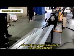 Hochgeschwindigkeits-100-Meter/Minute-Omega-U-Kanal-Wandwinkel-Trockenbau-Rollformmaschine mit leichtem Kiel