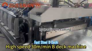 Stahl-B-Deck-Profiliermaschine