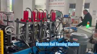 2-Zoll-Führungsschienen-Rollformmaschine